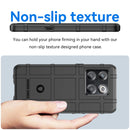 For OnePlus 10T Full Coverage Shockproof TPU Phone Case(Black)