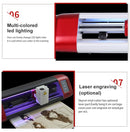 C16 500mm Vinyl Cutter Portable Contour Cut Cutting Plotter(AU Plug)