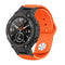 For Amazfit T-Rex / T-Rex Pro / Ares Silicone Reverse Buckle Watch Band(Orange)