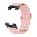 For Amazfit T-Rex / T-Rex Pro / Ares Silicone Reverse Buckle Watch Band(Pink)