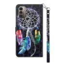 For Nokia G11 / G21 3D Painted Leather Phone Case(Colorful Dreamcatcher)