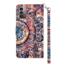 For Nokia G11 / G21 3D Painted Leather Phone Case(Color Mandala)