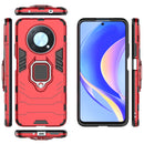 For Huawei nova Y90/Enjoy 50 Pro Shockproof PC + TPU Protective Case with Magnetic Ring Holder(Red)