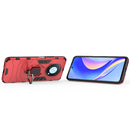 For Huawei nova Y90/Enjoy 50 Pro Shockproof PC + TPU Protective Case with Magnetic Ring Holder(Red)