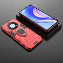 For Huawei nova Y90/Enjoy 50 Pro Shockproof PC + TPU Protective Case with Magnetic Ring Holder(Red)