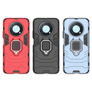 For Huawei nova Y90/Enjoy 50 Pro Shockproof PC + TPU Protective Case with Magnetic Ring Holder(Red)