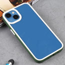 For iPhone 14 Pro Two-color Shield TPU + PC Phone Case(Dark Green)
