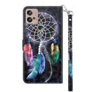 For Motorola Moto G32 5G 3D Painted Leather Phone Case(Colorful Dreamcatcher)
