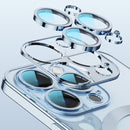 For iPhone 14 Pro Whorl Electroplated MagSafe Magnetic Phone Case(Navy Blue)