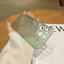 For iPhone 14 Frosted PP Phone Case (Purple)