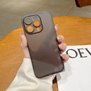 Frosted PP Phone Case For iPhone 14 Pro(Black)