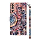 For Samsung Galaxy M13 4G / A23 / M23 5G 3D Painted Leather Phone Case(Colorful Mandala)