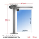 NEJE MASTER 3 Plus Laser Engraver with A40640 Laser Module(US Plug)