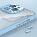 For iPhone 14 Acrylic Transparent PC Phone Case (Sierra Blue)