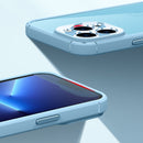 For iPhone 14 Acrylic Transparent PC Phone Case (Sierra Blue)