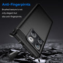 For OnePlus 10T Brushed Texture Carbon Fiber TPU Phone Case (Black)
