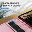 For Google Pixel 7 Pro Pioneer Armor Heavy Duty PC + TPU Phone Case(Pink+Rose Red)