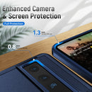 For Google Pixel 7 Pro Pioneer Armor Heavy Duty PC + TPU Phone Case(Blue)
