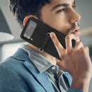 For Samsung Galaxy Z Flip4 3D Embossed Leather Phone Case(Black)
