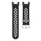 For Amazfit T-Rex / T-Rex Pro / Ares 3-Row Holes Two-color Silicone Watch Band(Black Grey)
