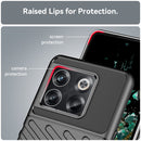 For OnePlus 10T Thunderbolt Shockproof TPU Protective Soft Phone Case(Black)