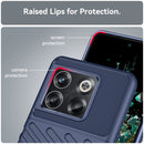 For OnePlus 10T Thunderbolt Shockproof TPU Protective Soft Phone Case(Blue)