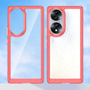 For Honor 70 5G Colorful Series Acrylic + TPU Phone Case(Red)