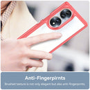 For Honor 70 5G Colorful Series Acrylic + TPU Phone Case(Red)