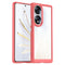 For Honor 70 5G Colorful Series Acrylic + TPU Phone Case(Red)