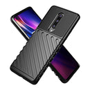 For OnePlus 8 Thunderbolt Shockproof TPU Soft Case(Dark Blue)