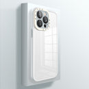 High Transparency Shockproof PC Phone Case For iPhone 13 Pro(Milk White)