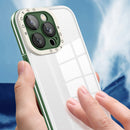 High Transparency Shockproof PC Phone Case For iPhone 13 Pro(Milk White)