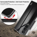 For Samsung Galaxy Z Fold4 5G IMAK Wing II Wear-resisting Crystal Pro PC Protective Case