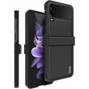 For Samsung Galaxy Z Flip4 5G IMAK Ruiyi Series Carbon Brazing TPU Phone Case(Black)