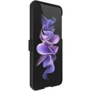 For Samsung Galaxy Z Flip4 5G IMAK Ruiyi Series Carbon Brazing TPU Phone Case(Black)