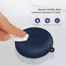 For OPPO Enco Air 2i Wireless Earphone Silicone Protective Case(Black)
