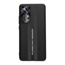 For Xiaomi 12 Pro Carbon Fiber Texture Plain Leather Phone Case(Black)