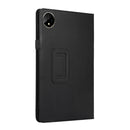 For Huawei MatePad Pro 11 inch 2022 Litchi Texture Leather Tablet Case with Holder(Black)