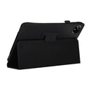 For Huawei MatePad Pro 11 inch 2022 Litchi Texture Leather Tablet Case with Holder(Black)