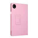 For Huawei MatePad Pro 11 inch 2022 Litchi Texture Leather Tablet Case with Holder(Pink)