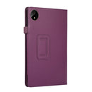 For Huawei MatePad Pro 11 inch 2022 Litchi Texture Leather Tablet Case with Holder(Purple)