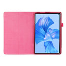 For Huawei MatePad Pro 11 inch 2022 Litchi Texture Leather Tablet Case with Holder(Rose Red)