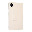 For Huawei MatePad Pro 11 inch 2022 Litchi Texture Leather Tablet Case with Holder(White)