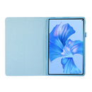 For Huawei MatePad Pro 11 inch 2022 Litchi Texture Leather Tablet Case with Holder(Sky Blue)
