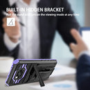 For Xiaomi Poco X3 King Kong Back Clip Series Holder Phone Case(Purple)