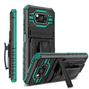 For Xiaomi Poco X3 King Kong Back Clip Series Holder Phone Case(Green)