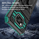For Xiaomi Poco X3 King Kong Back Clip Series Holder Phone Case(Green)