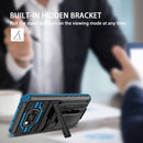 For Xiaomi Poco X3 King Kong Back Clip Series Holder Phone Case(Blue)