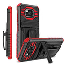 For Xiaomi Poco X3 King Kong Back Clip Series Holder Phone Case(Red)