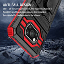 For Xiaomi Poco X3 King Kong Back Clip Series Holder Phone Case(Red)